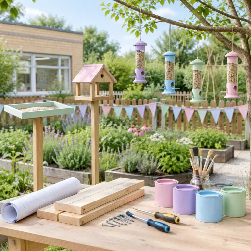 Un plan de mangeoire pour oiseaux gratuit : un projet éducatif et nature pour la classe et la maison