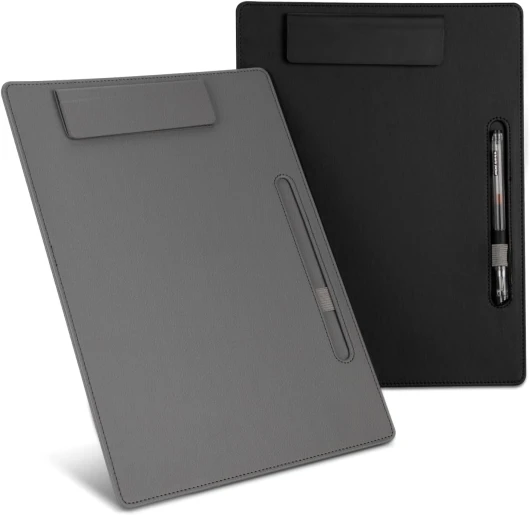 A4 Presse-papiers Dossier Conférence Plastique Presse-papiers, 2pcs Support De Papier Clip De Rangement Conseil Idéal pour l'école, le Bureau Industriel, le Personnel Médical