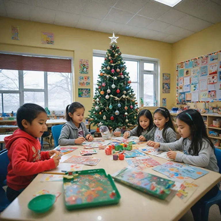 Activités de Noël en maternelle : idées créatives pour les petits