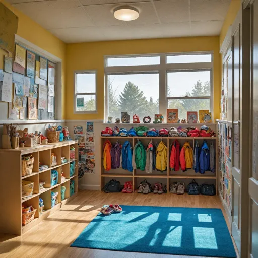 L'importance des porte-manteaux en maternelle