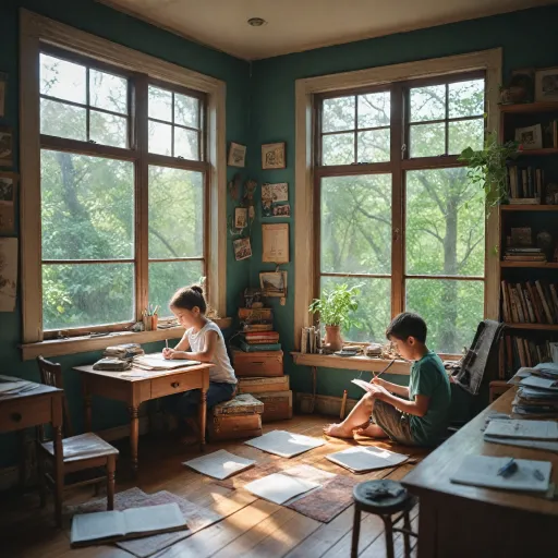 Des idées de poésie pour tata : comment encourager la créativité des enfants à travers l’écriture poétique